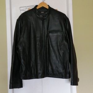 Leather jacket